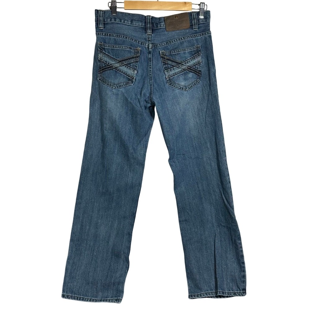 Cody‎ James Mens Jeans Blue Denim Straight Leg W30 L32 Cotton Western Rodeo